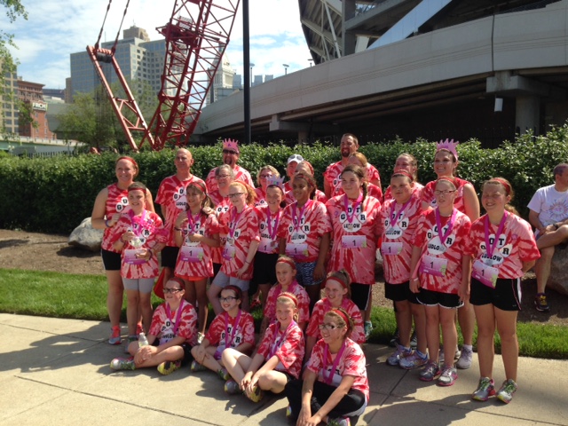 Girls on the Run, post 5k