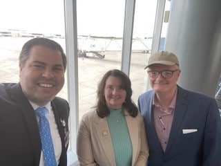 Schickel, Banta, and Cutter at CVG