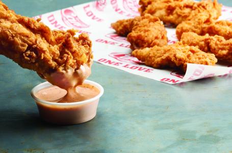 Chicken Finger Dunking 1