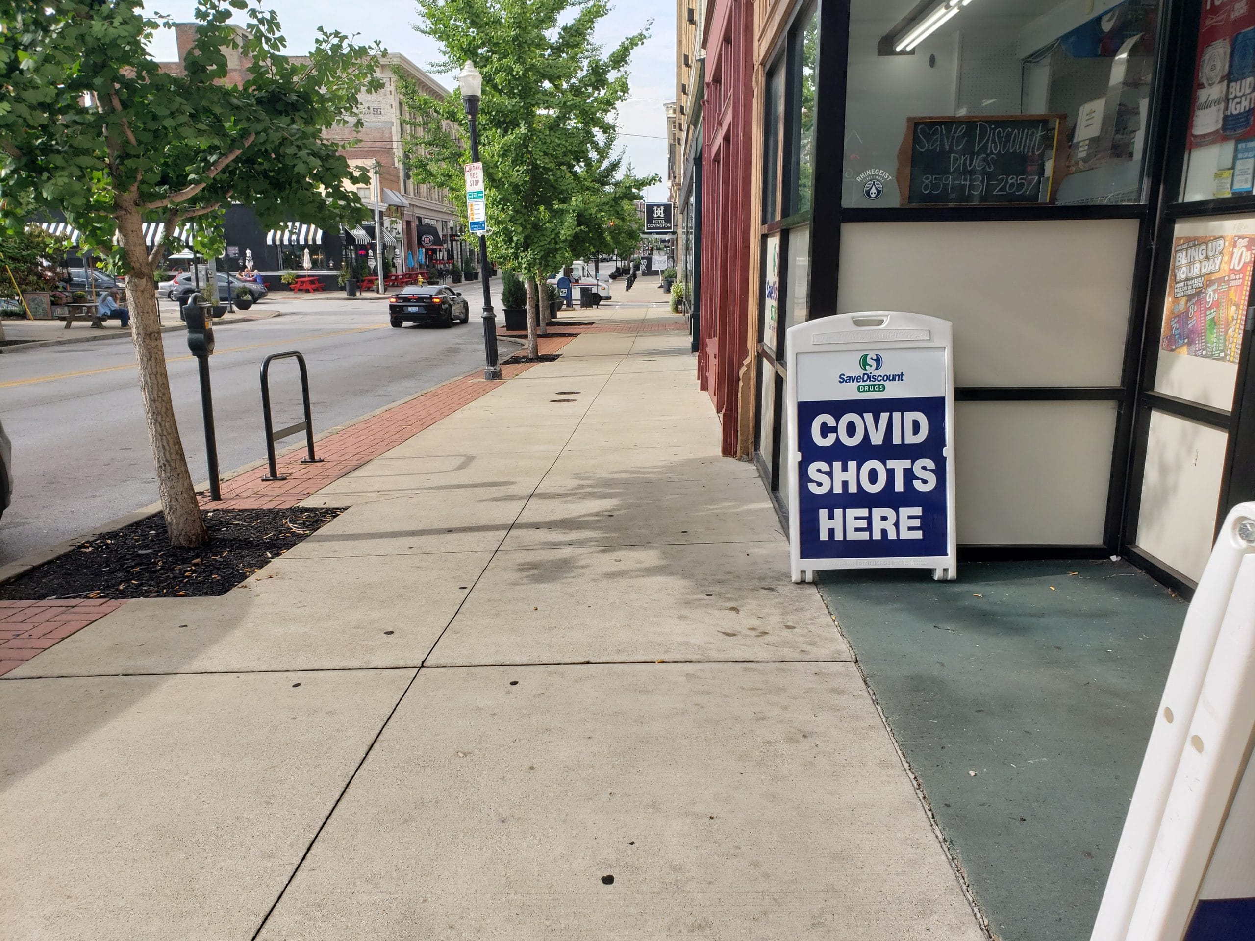 covidtest-sign
