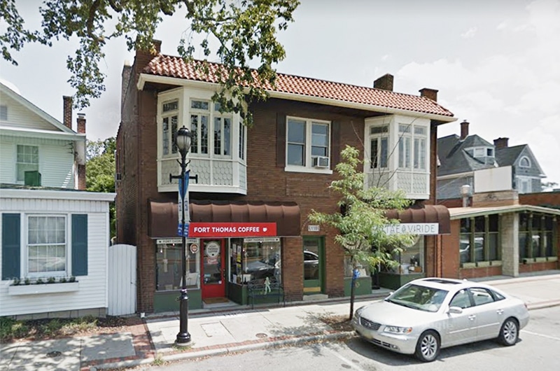 Fort Thomas Coffee building at 118 N Fort Thomas Avenue