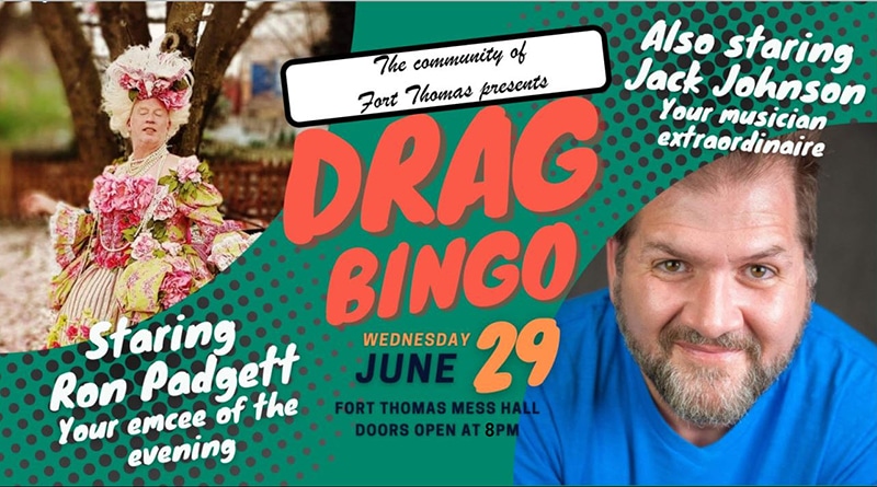 poster advertising Drag Bingo event