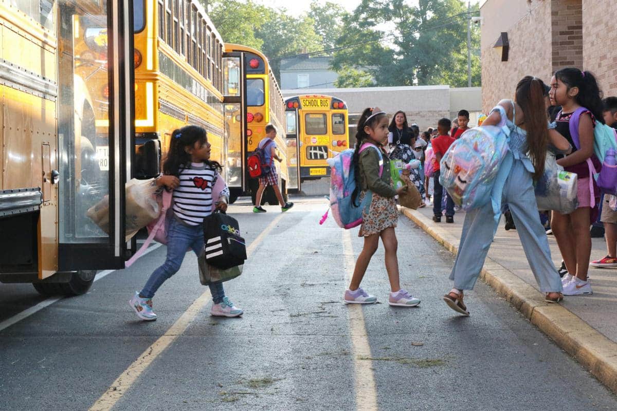 students return to school